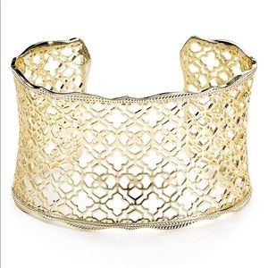 Kendra Scott Gold Candice Filagree Bracelet